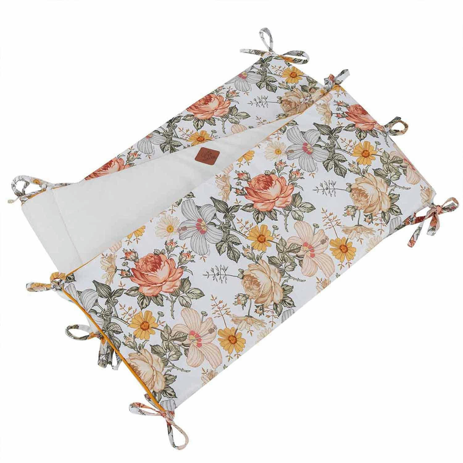 NÉO VINTAGE - Tour de lit universel  déhoussable Multicolore