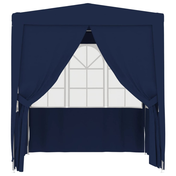 Namiot imprezowy Niebieski 2.5 x 2.5 m Polietylen vidaXL