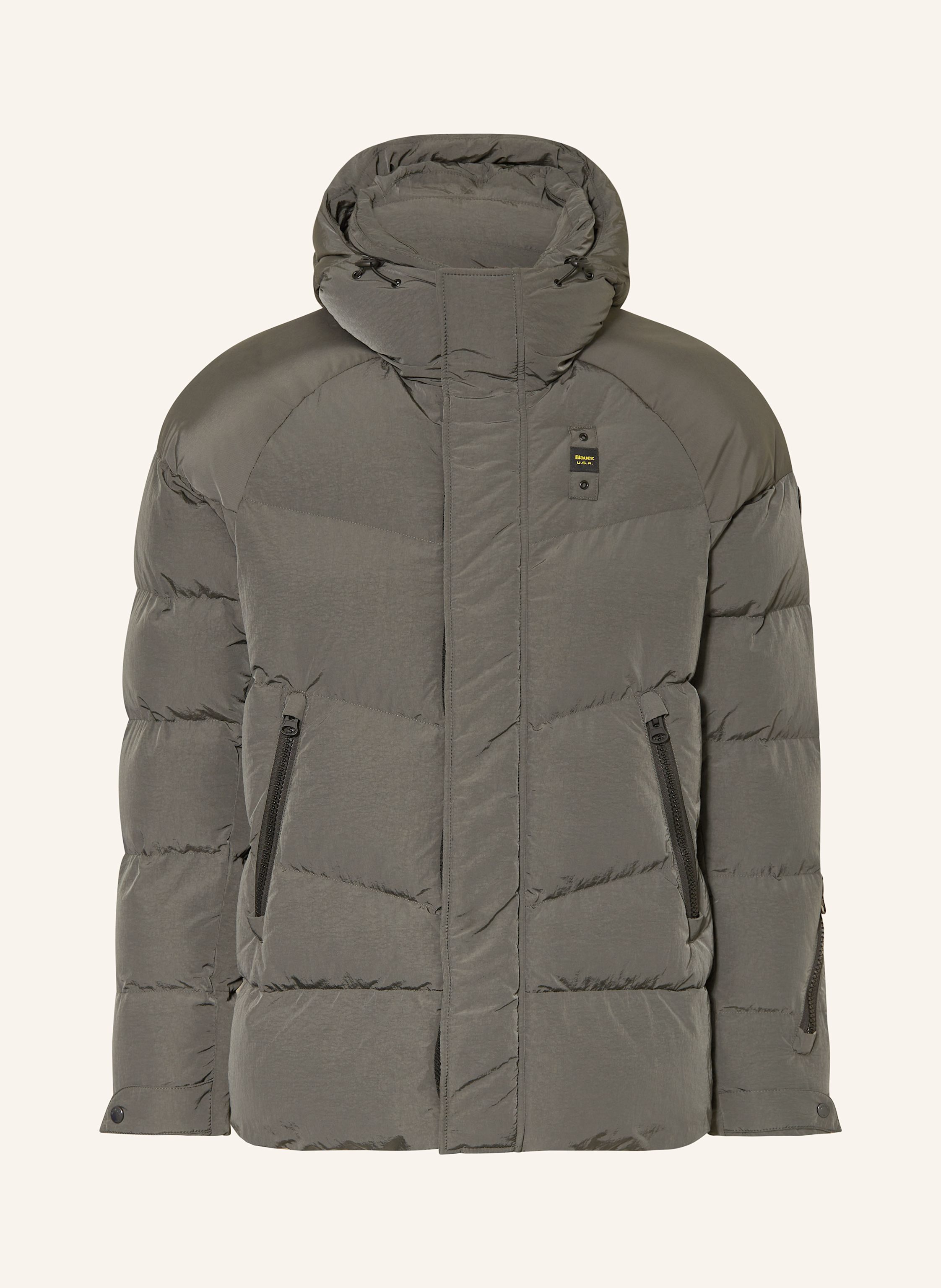 Blauer Steppjacke CROWN mit DUPONT™ SORONA®-Isolierung