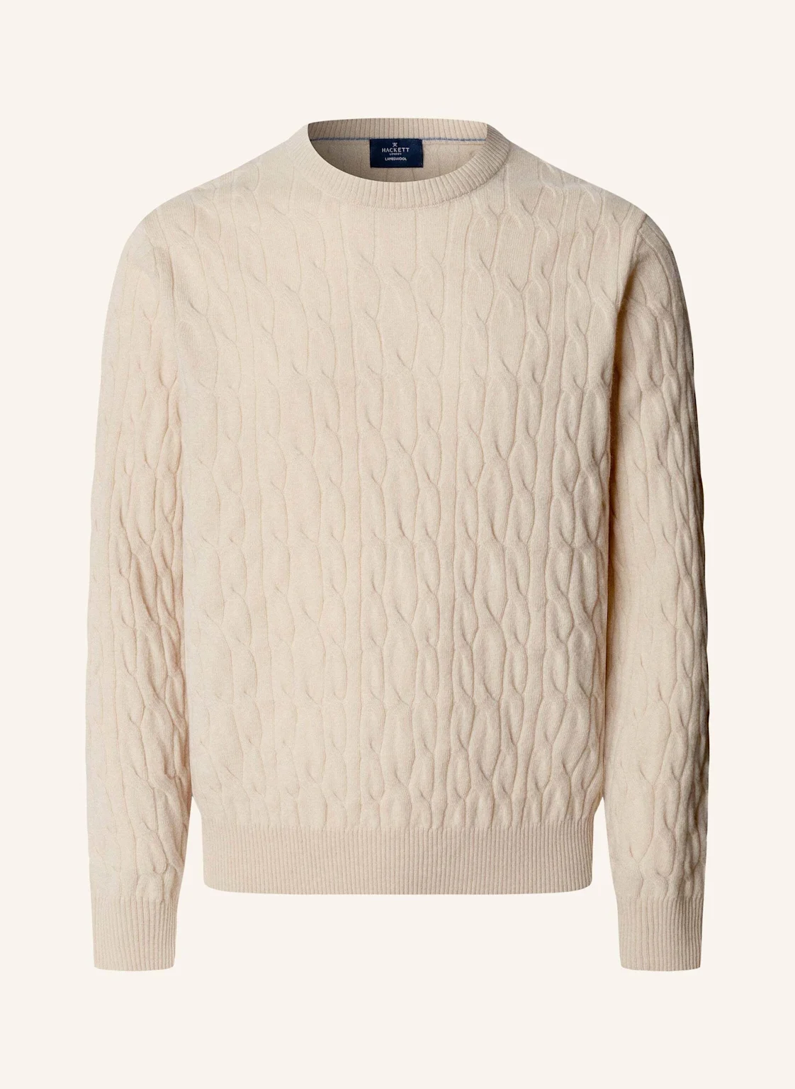 HACKETT LONDON Pullover LAMBSWOOL CABLE CREW