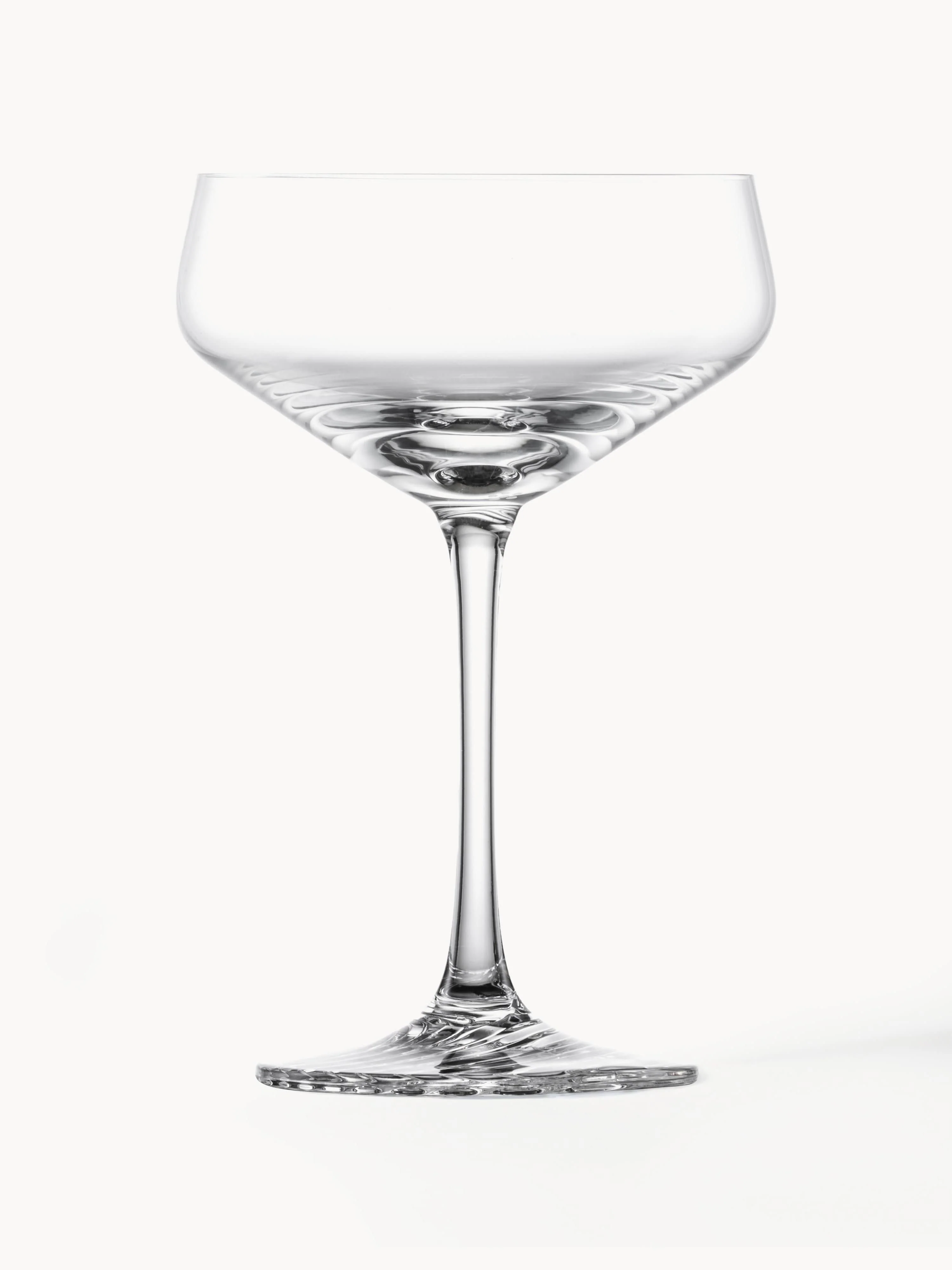 Kristall-Champagnerschalen Echo, 4er-Set