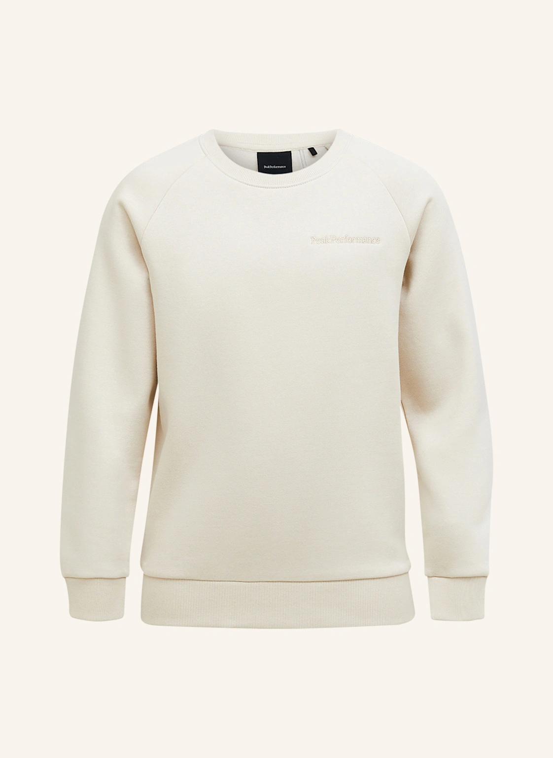 Peak Performance Jr Original Small Logo Crew Sweatshirtpullover