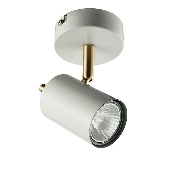 Lampa sufitowa GULL biała matowa 1xGU10x7W wym:14x8x8cm IP20 Endon