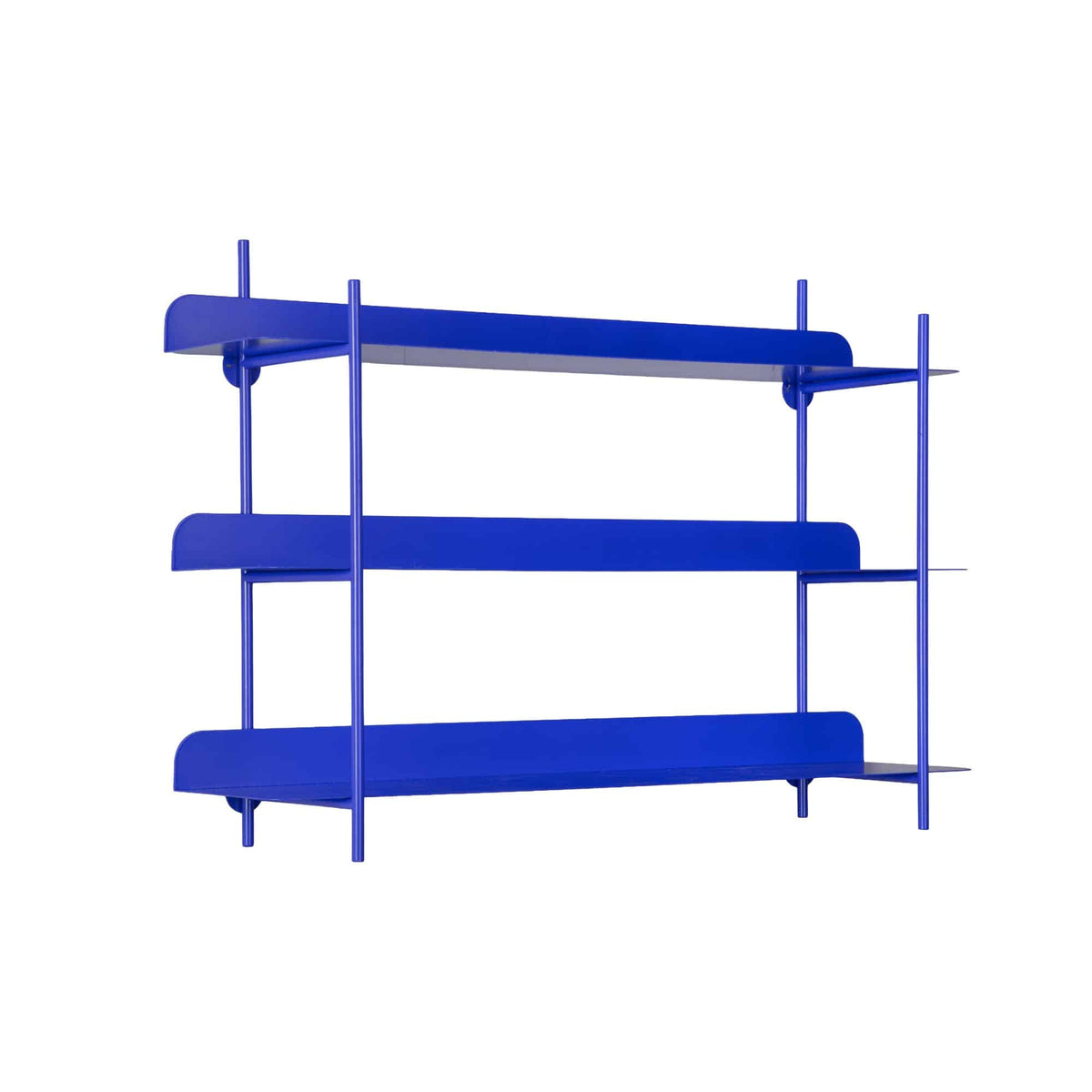 Present Time wanddecoratie Cool Retro - blauw - 60x16x42cm