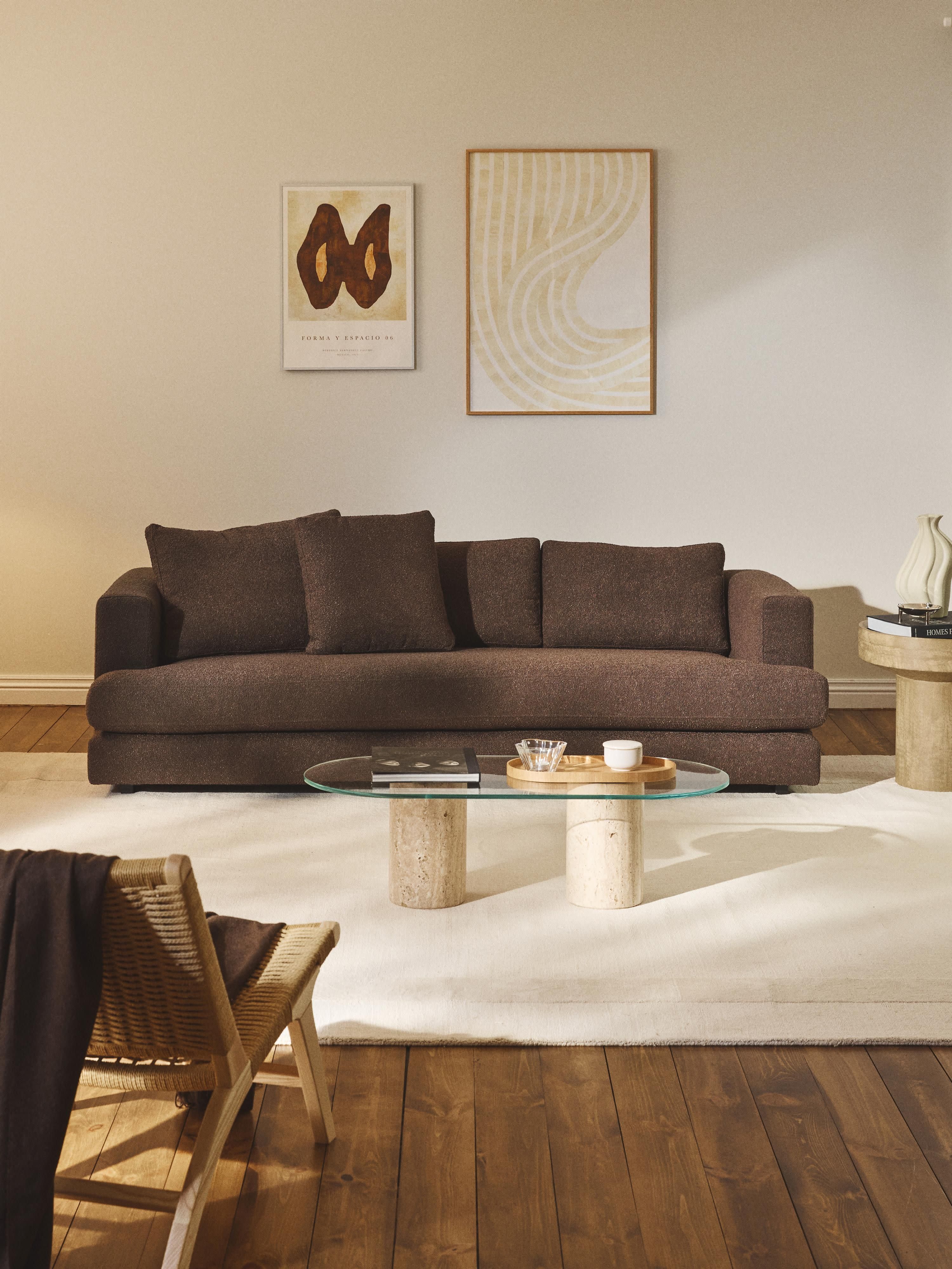 Bouclé-Sofa Tribeca (3-Sitzer)