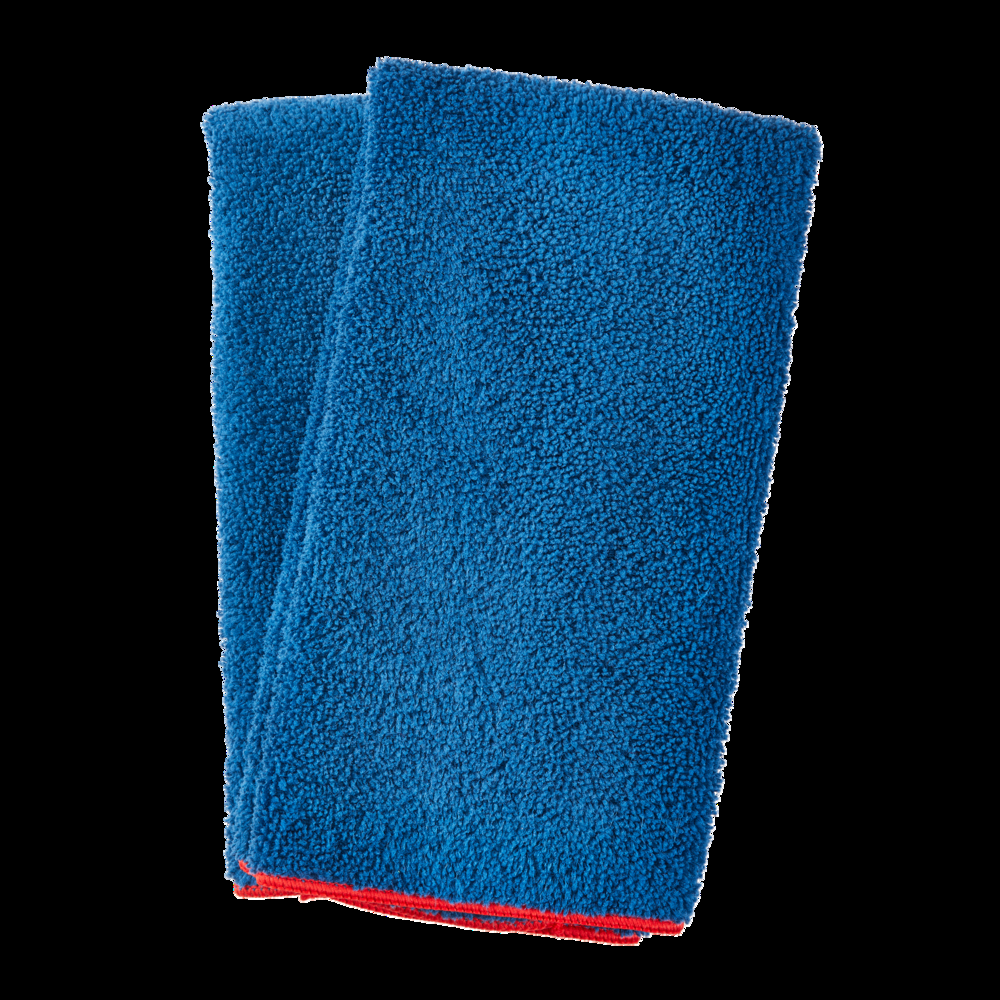 SIMONIZ Waterless Car WashTowels, 16 x 24-in, Blue, 2-pk