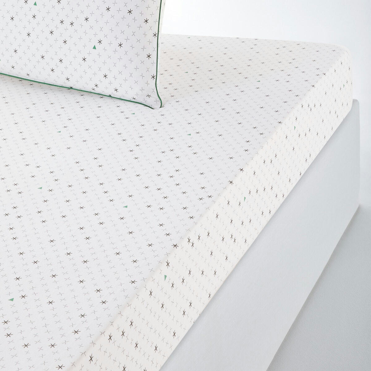 Drap housse coton bonnet 25 cm, Mattia