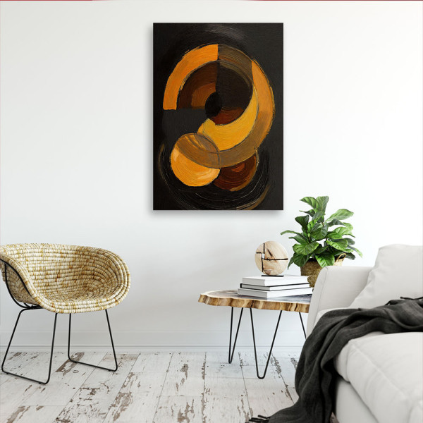 Feeby Obraz na płótnie, Geometryczne Kształty Abstrakcja 40x60