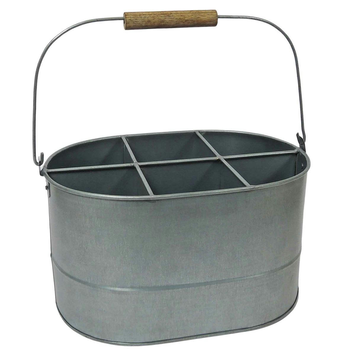 - Range-couvert métal et anse en bois