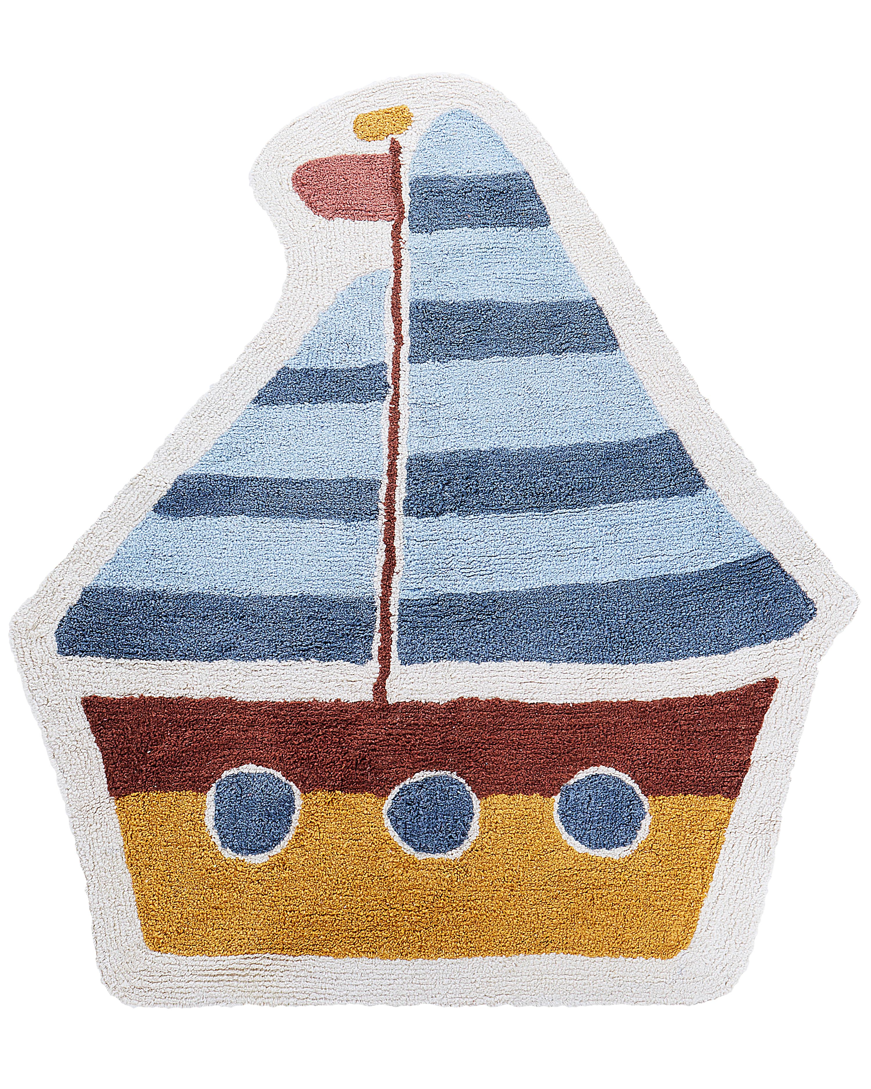 Kids Rug SPETI Multicolour 105 x 120 cm Cotton