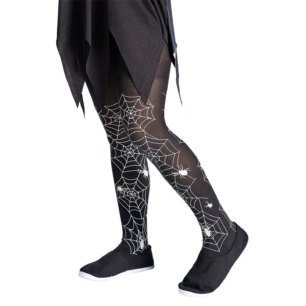 Collant enfant toile d'araignée Halloween