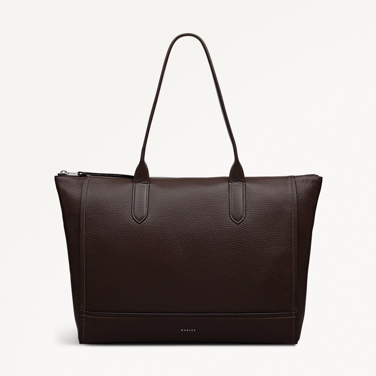 Oak Street - Medium Ziptop Tote Bag