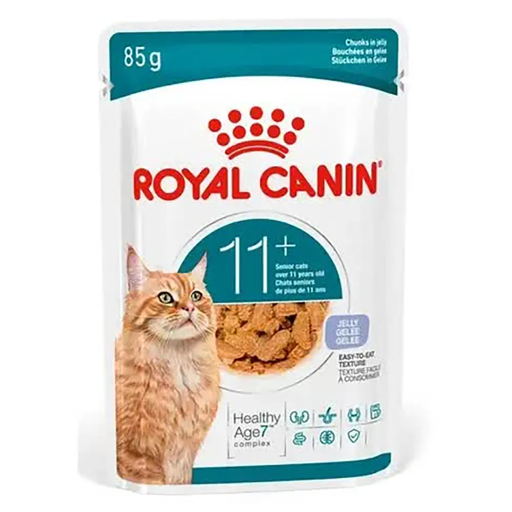 Royal Canin Ageing 11  Jelly Senior 12x85g Wet Cat Food