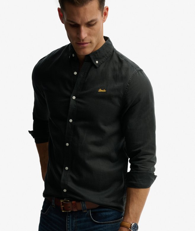 Cotton Linen Long Sleeve Shirt