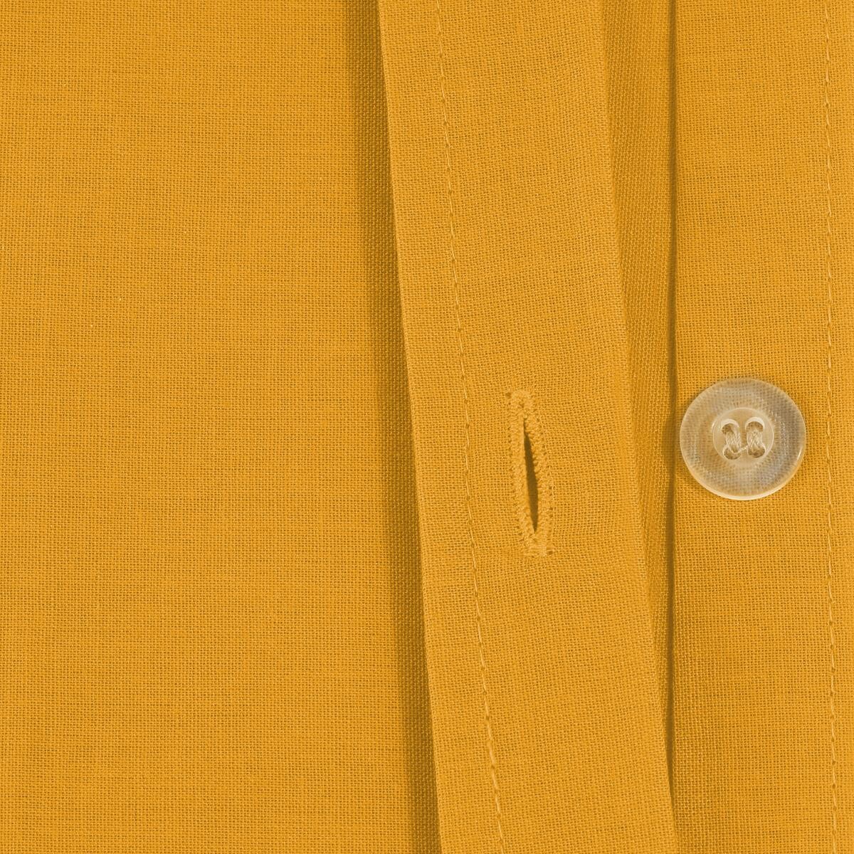 Duvet cover, cotton Mustard yellow, 140x200 cm