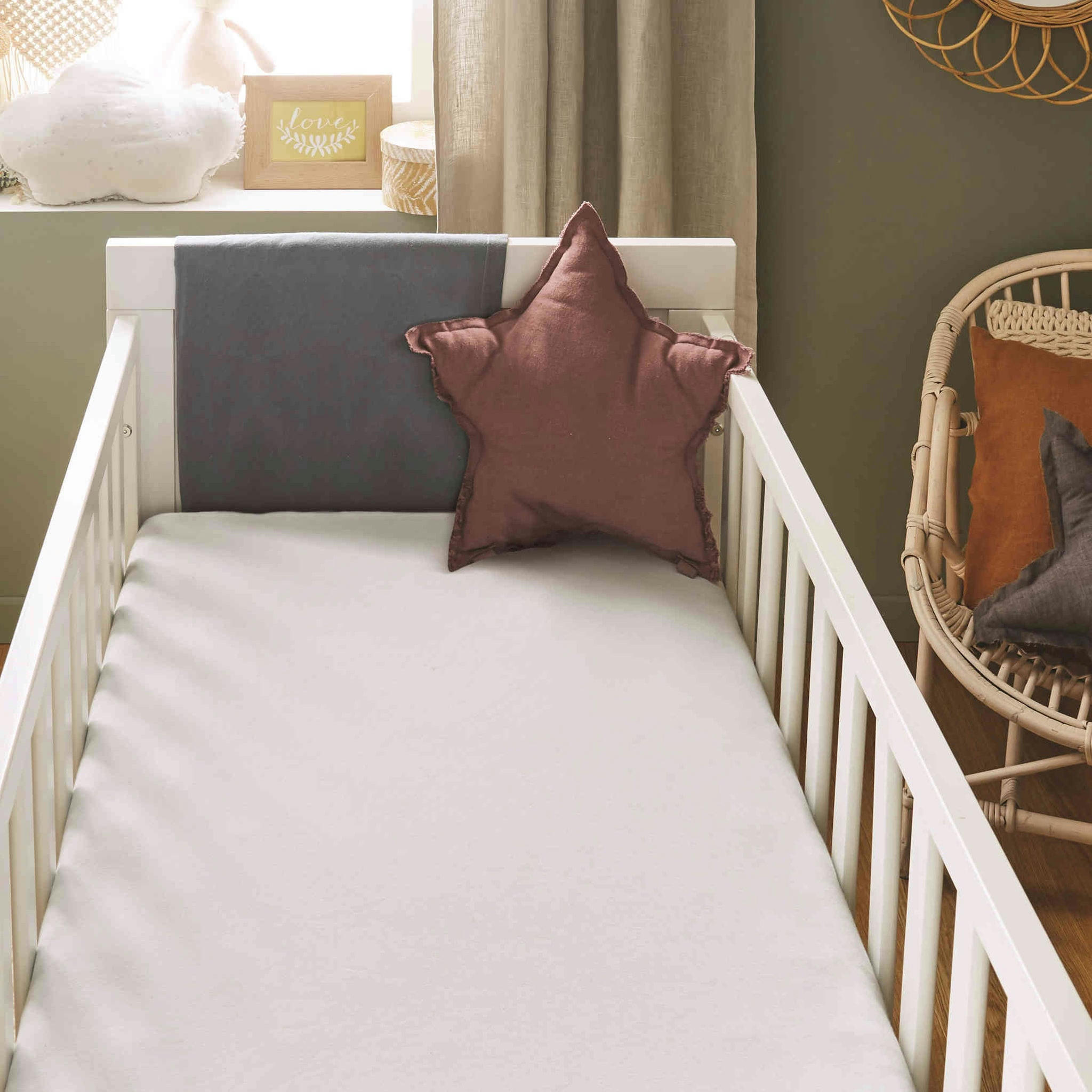 - Drap housse alèse 2 en 1 imperméable (lot de 2) 60x120