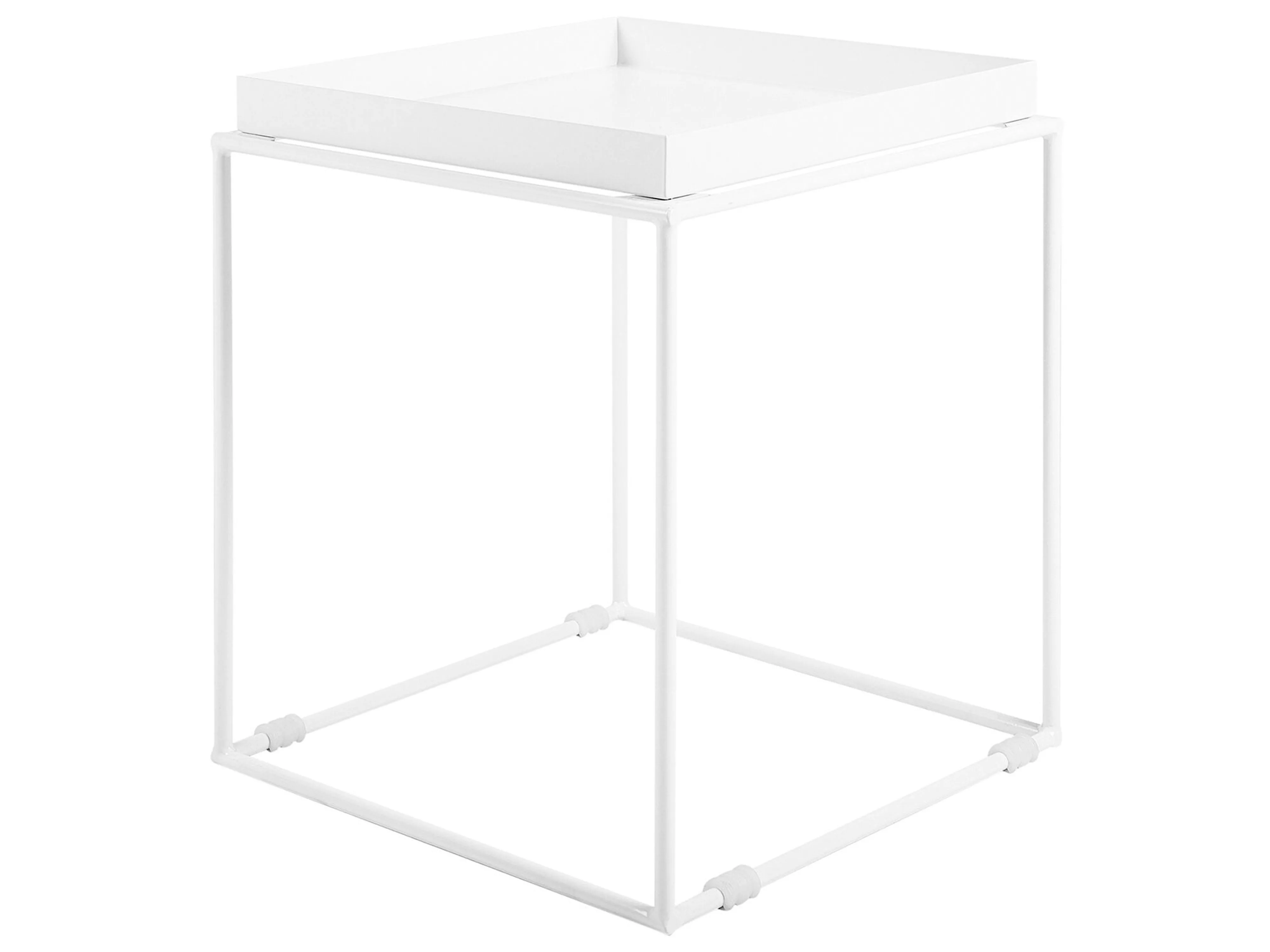 Side Table SAXON Metal White