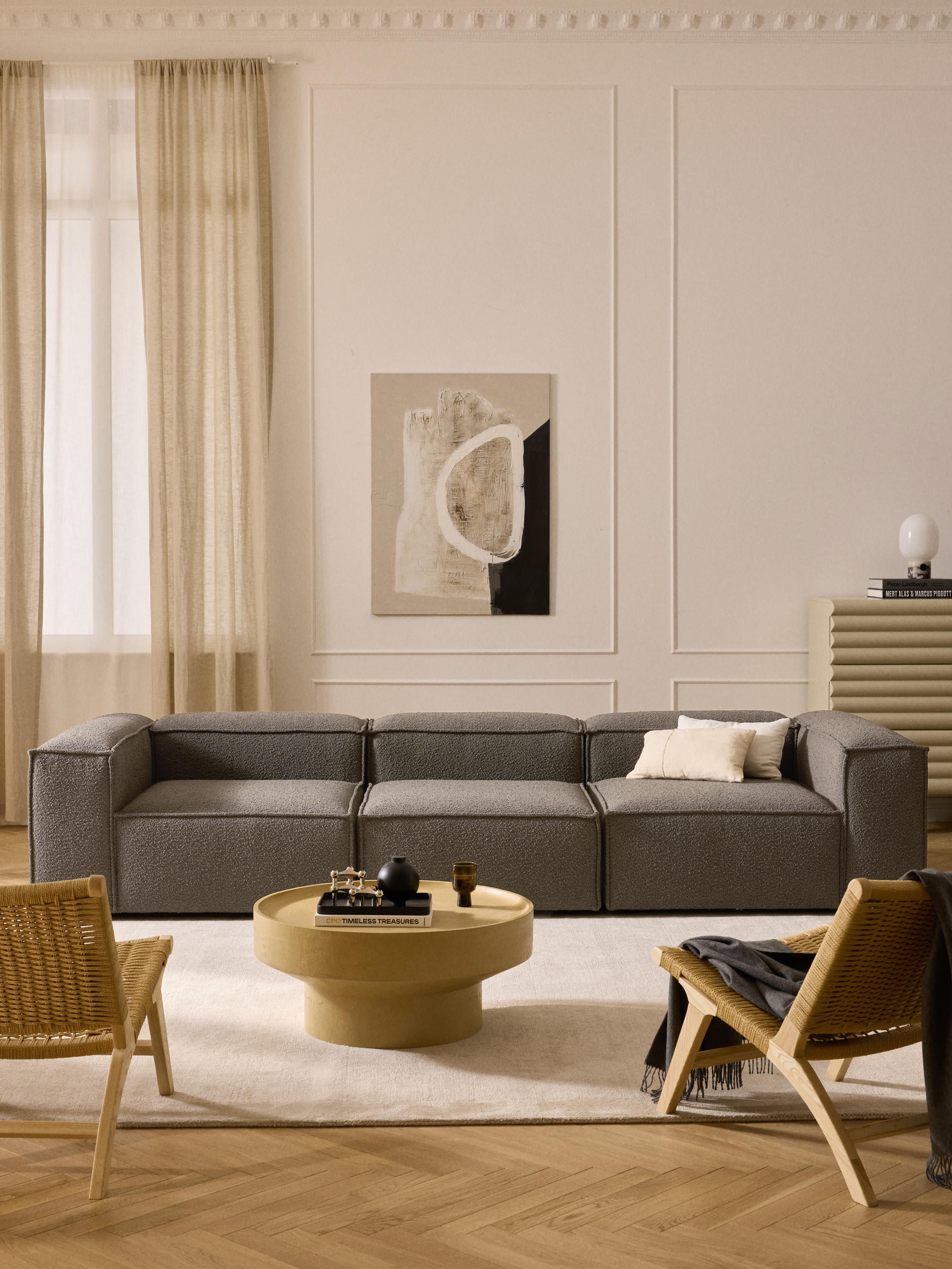 Modulares Sofa Lennon (4-Sitzer) aus Bouclé