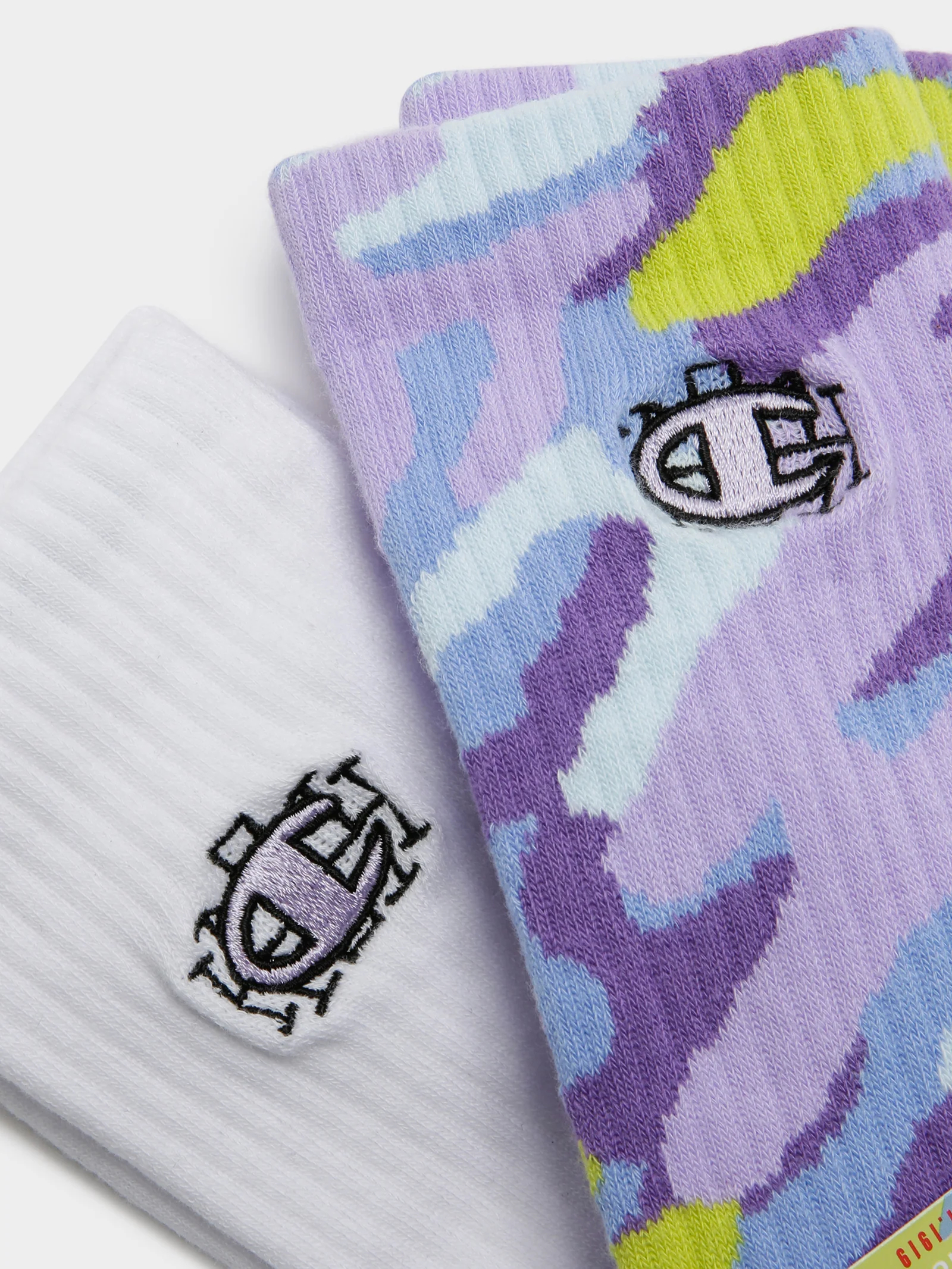 2 Pairs of Lifestyle Homie Crew Socks