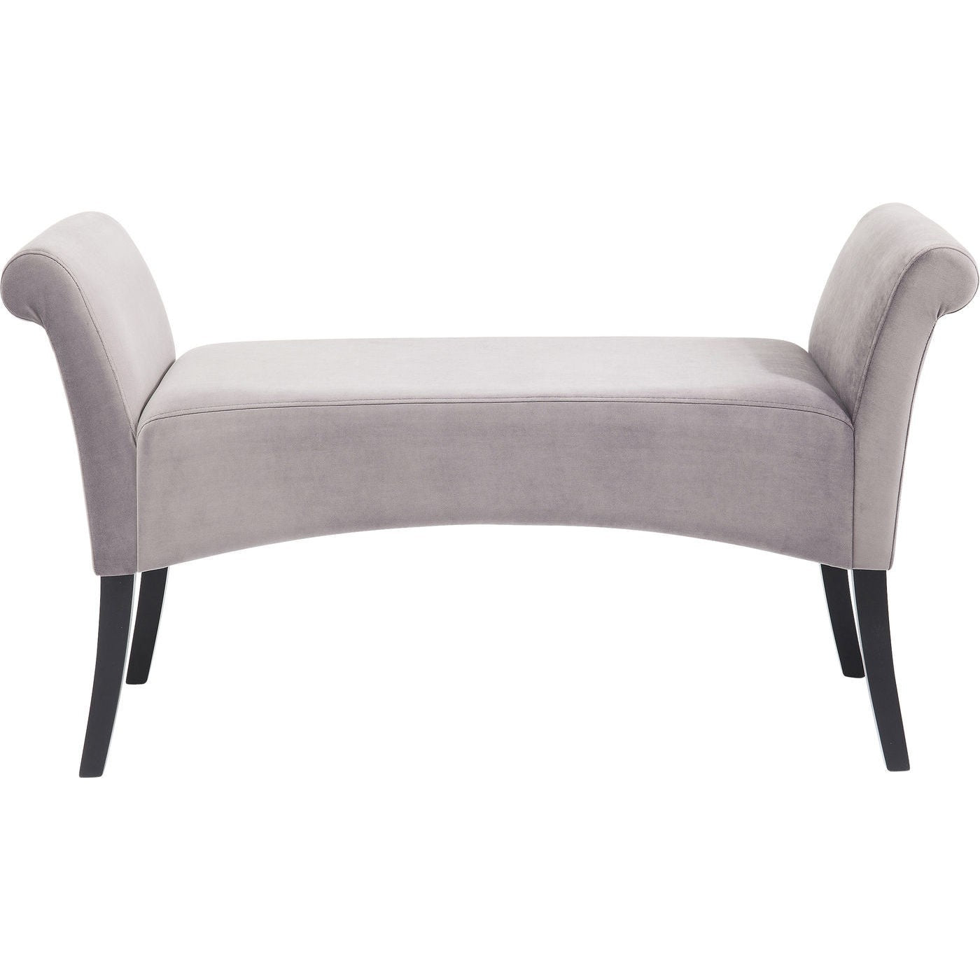 Kare Design Bank Motley grijs fluweel