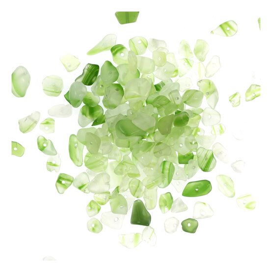 Pastel Green Gem Stones 30g