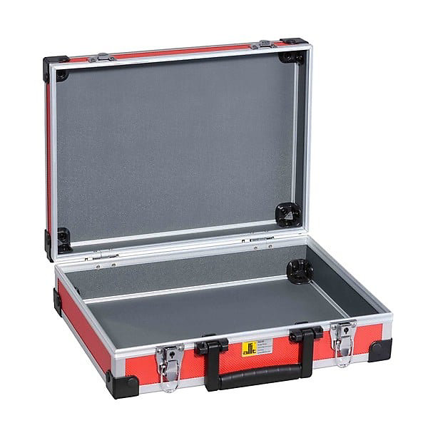 Allit AluPlus Basic L 35 424110 - Mallette à outils en aluminium rouge non équipée