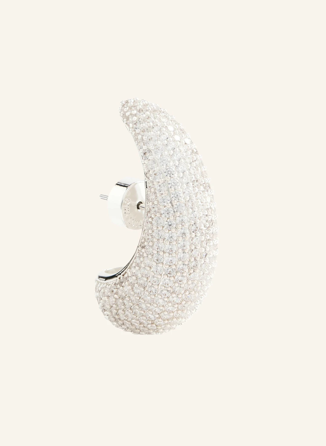 OHH LUILU Single-Ohrring AMARA PAVé STUD by GLAMBOU