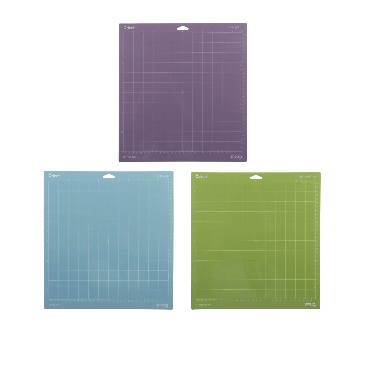 Set 3 tappetini da taglio per macchina Cricut Explore