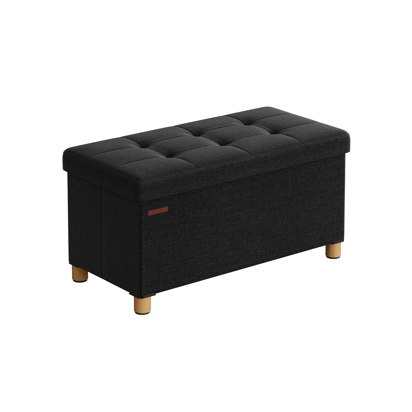 Pouf repose-pieds pliable