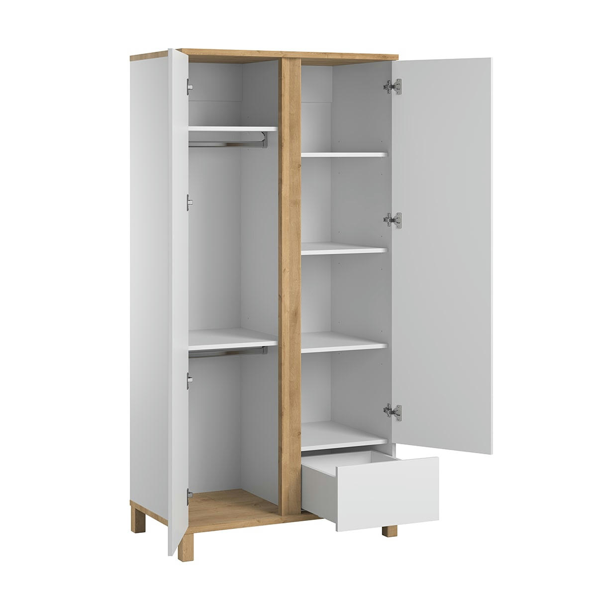 ALTITUDE - Armoire 2 portes blanc