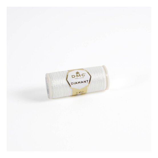 DMC White Diamant Metallic Thread 35m (D5200)