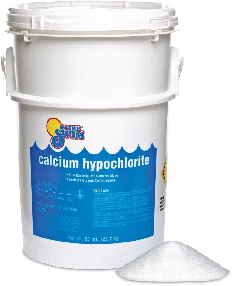 In The Swim Pool Shock 68% Cal-Hypo Granular Sanitizer for Crystal Clear Water Defends Against Bacteria, Algae, and Microorganisms(Shock/12 x 1 Pound)