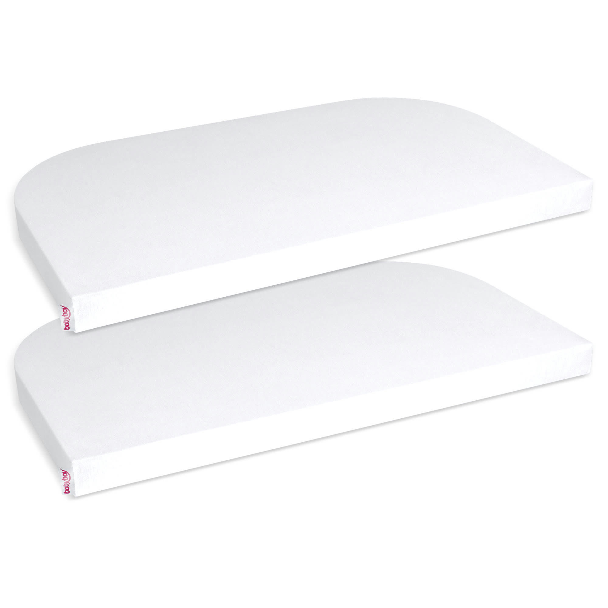- Lot de 2 draps housse pour Matelas Cododo Babybay Maxi Comfort +