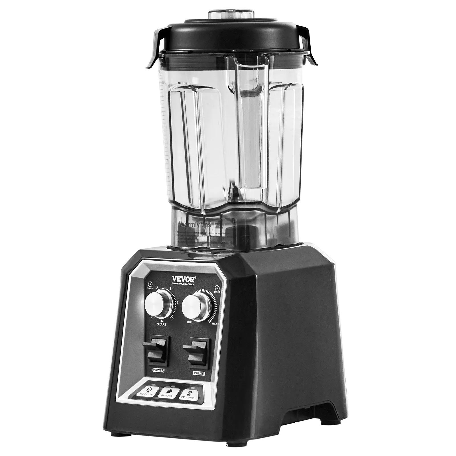 Blender gastronomiczny kielichowy 2l stalowy 3 funkcje smoothie lód