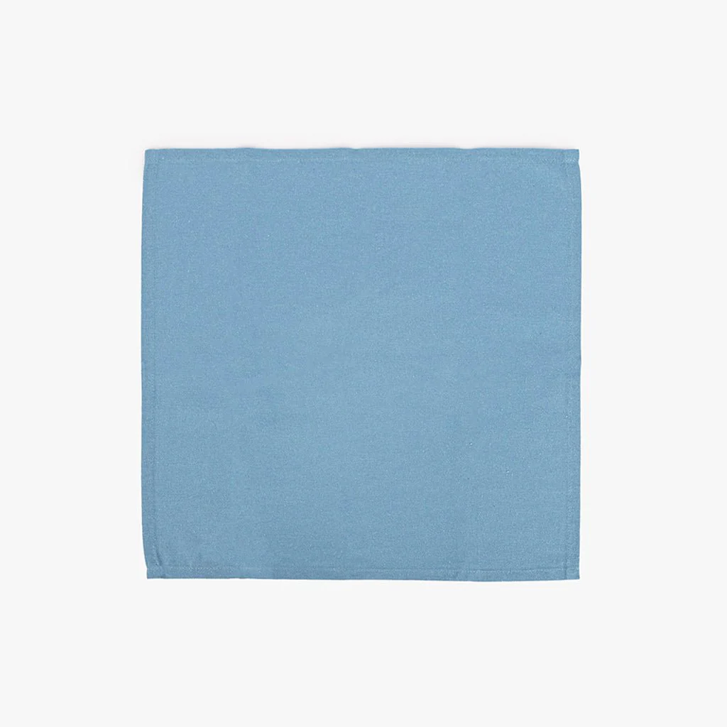 Conjunto Guardanapos Algodão Azul 4EVERYDAY