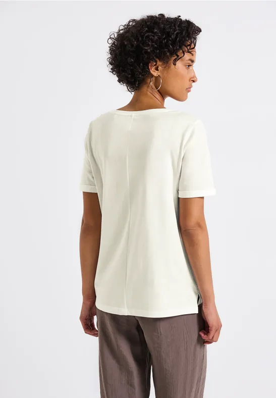 Shirt mit Schimmer-Print