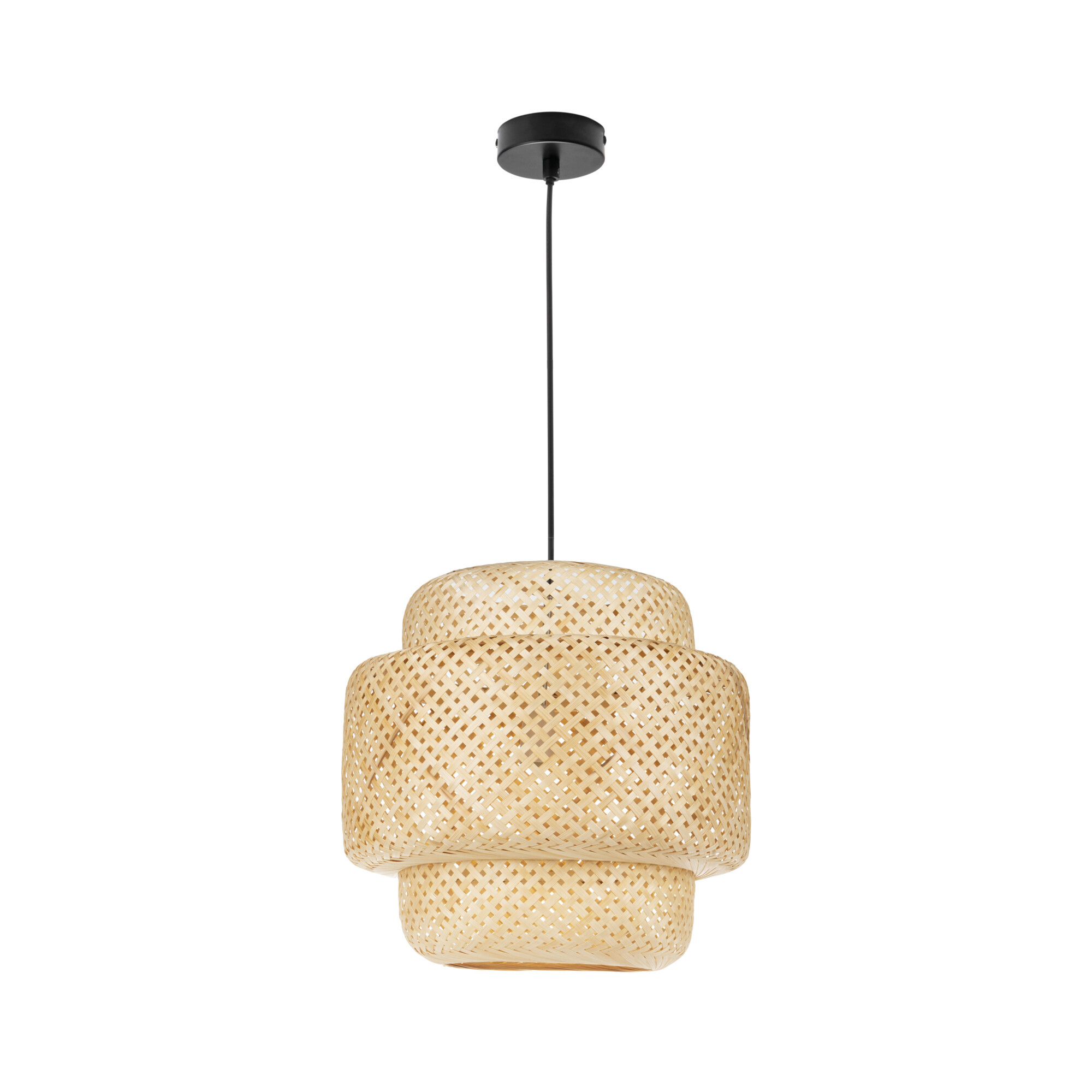 Lampa wisząca LL GUITS S E27 66838 LightLogic sufitowa boho bambus