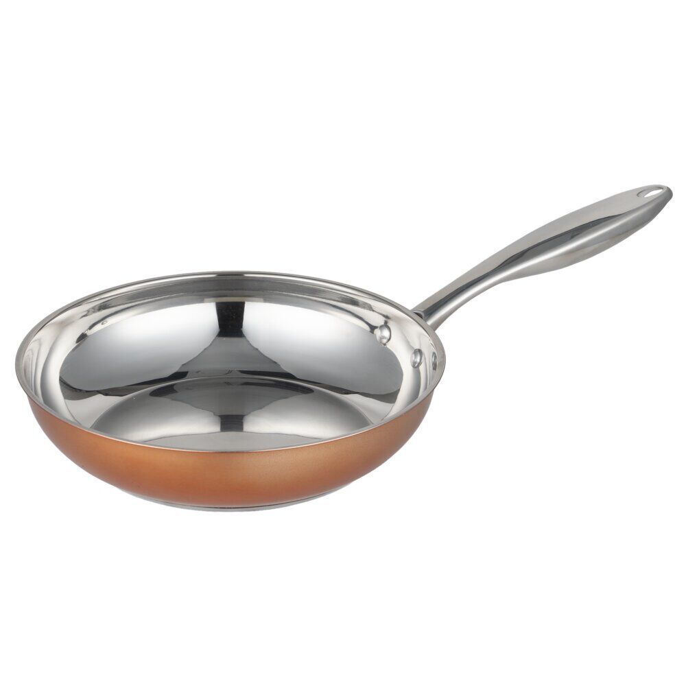 Poêle effet cuivre tous feux dont induction Ø24cm