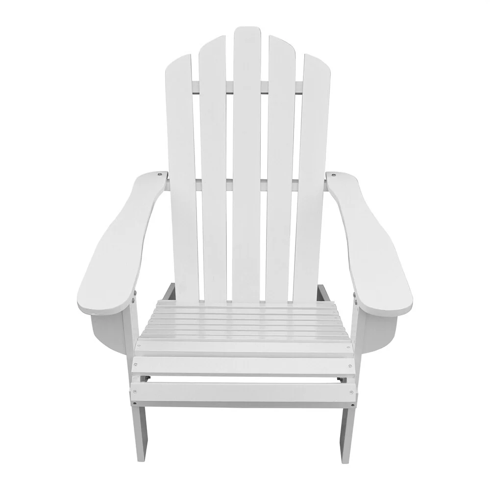 Outdoor&Indoor Reclining Adirondack chair in White