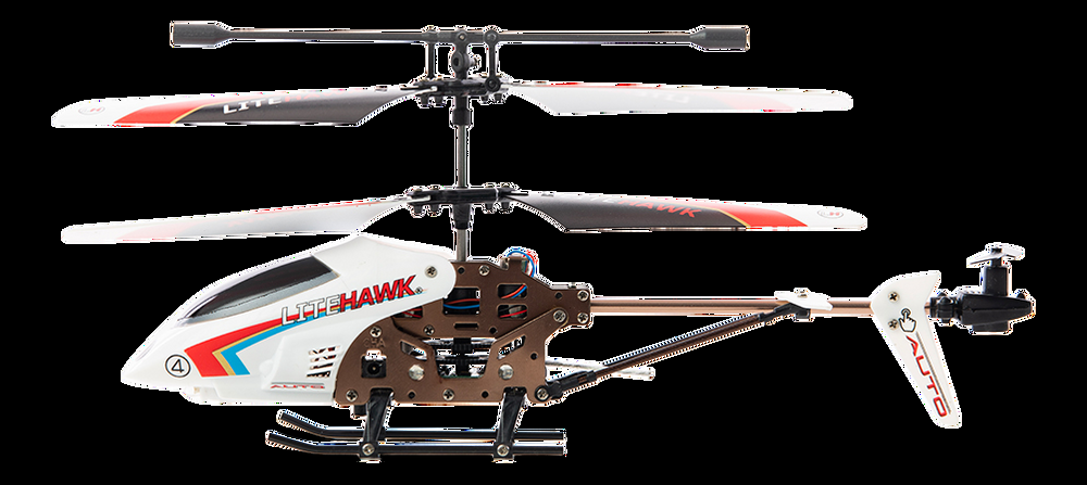 LiteHawk 4 Auto Tech Remote-Controlled Helicopter