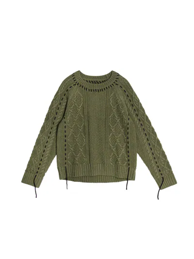 Contrast Stitch Detail Sweater - 25WDT310X