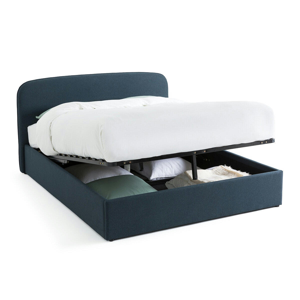 Lit coffre avec sommier relevable, Conto