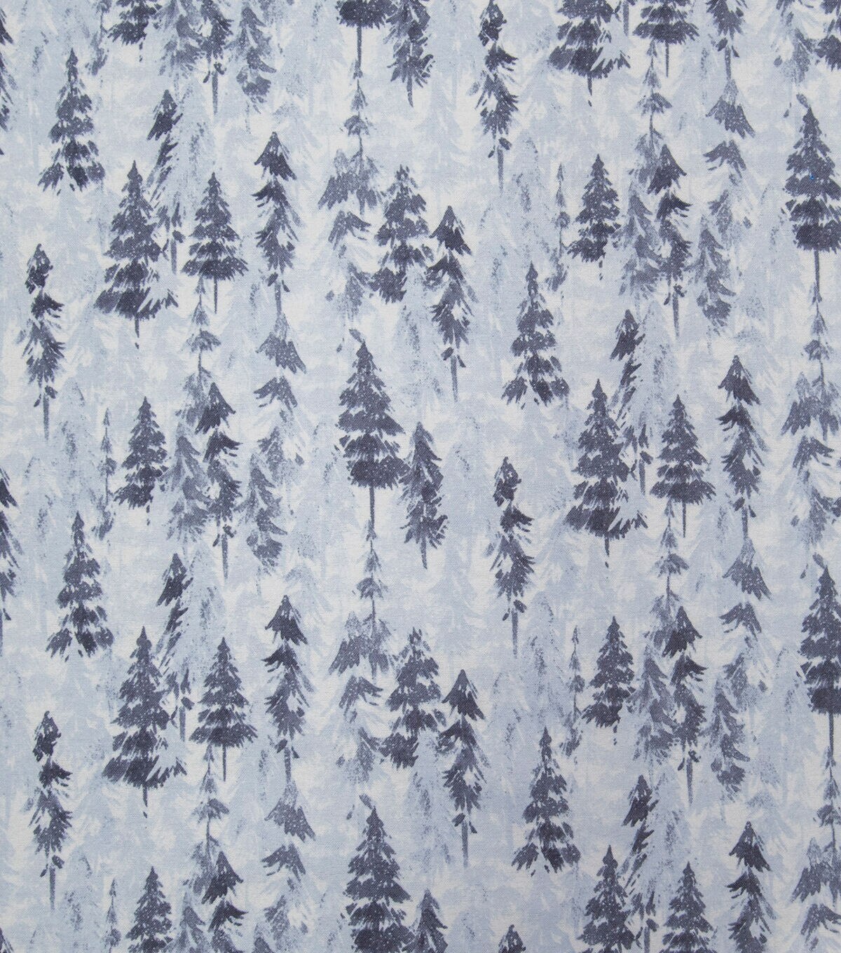 Super Snuggle Blue Pines Flannel Fabric