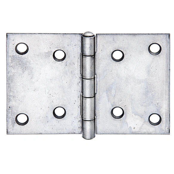 Scharnier, LxB: 9 x 6 cm, Silber, Edelstahl