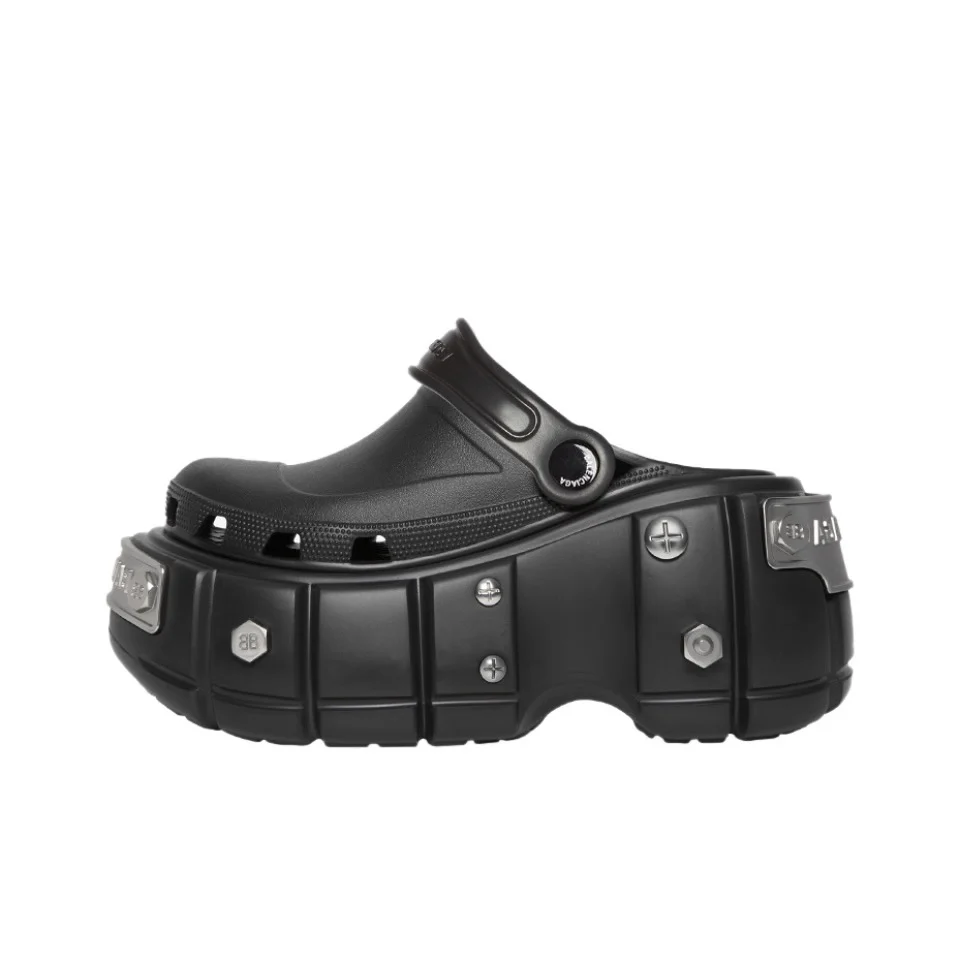 Balenciaga HardCross Platform Slippers Slide Sandal