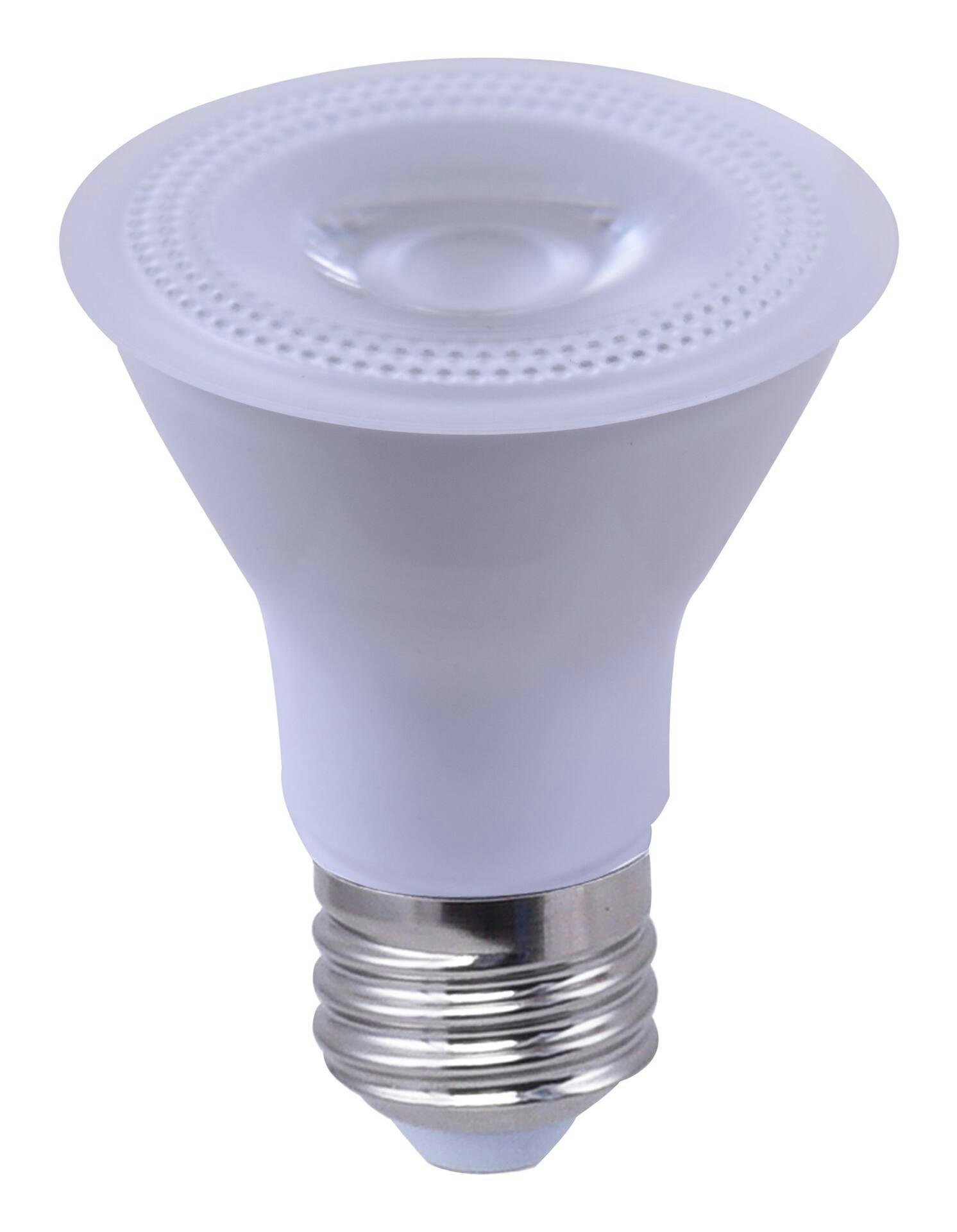 NOMA PAR20 E26 Base Non-Dimmable LED Flood Light Bulbs, 2700K,  500 Lumens, Warm White, 50W, 6-pk