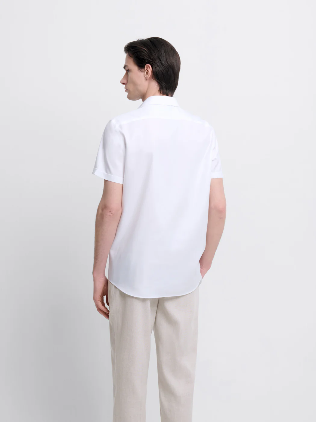 Chemise manches courtes double retors