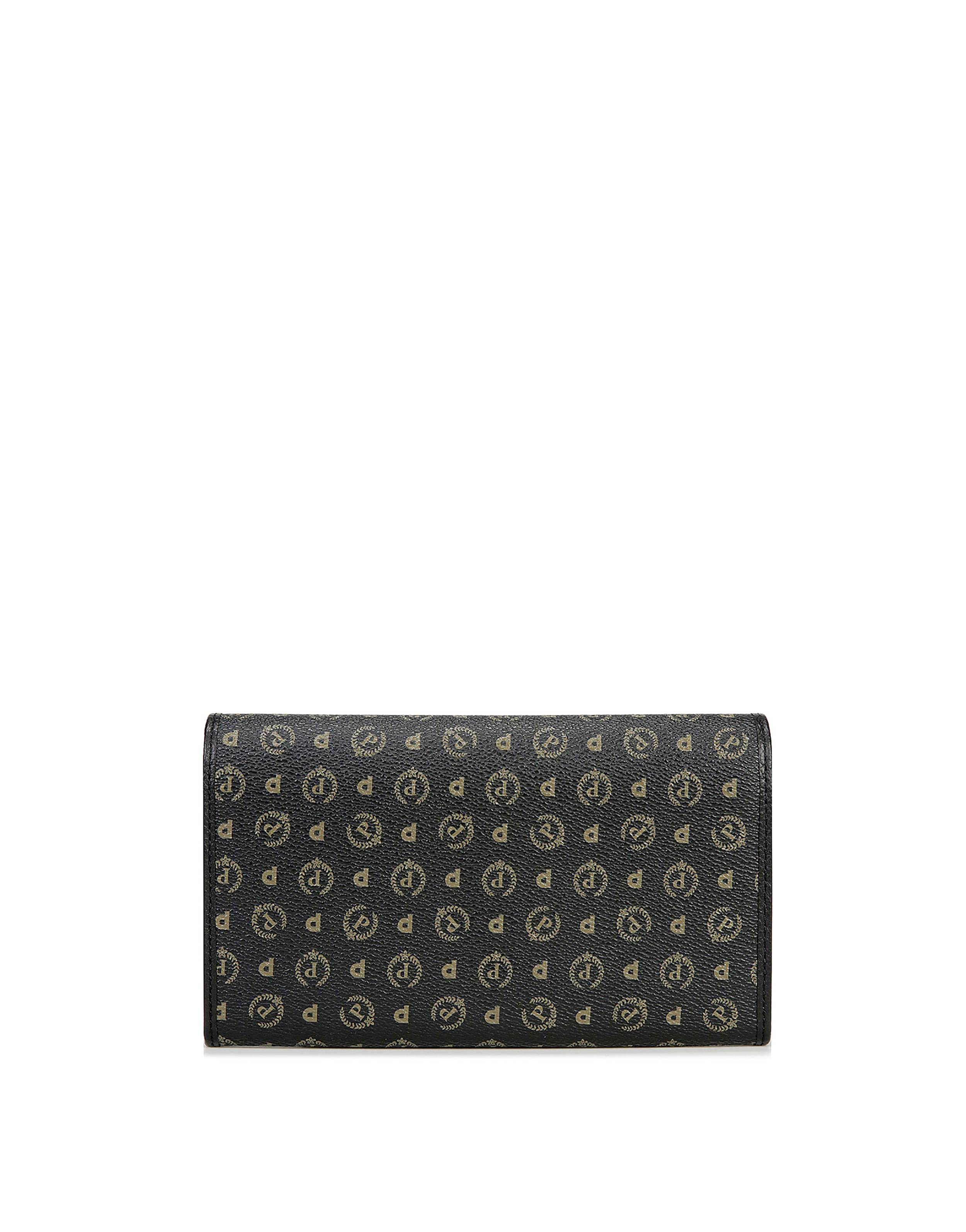 Portafoglio Heritage Logo Classic Nero/nero