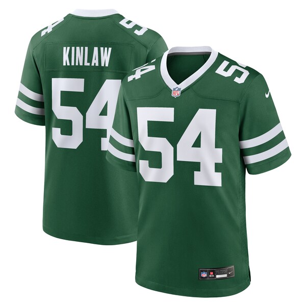 Javon Kinlaw New York Jets Nike Team Game Jersey - Legacy Green
