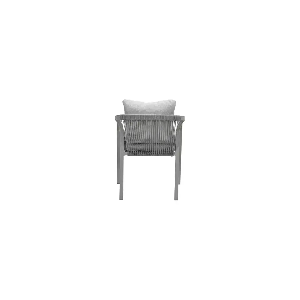 Monti dining fauteuil - taupe - rope grey sand - valley sand